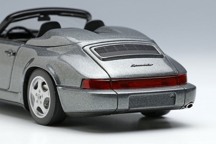 VISION VM165E 1/43 Porsche 911 964 Carrera 2 Speedster 1993 Slate Gray Metallic