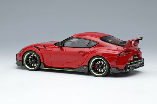 EIDOLON EM595E 1/43 TOM'S GR Supra 2020 Prominens Red Limited 50pcs
