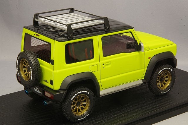 Ignition Model IG1703 1/18 Suzuki Jimny Sierra JB74 Lift Up Yellow/Black Resin