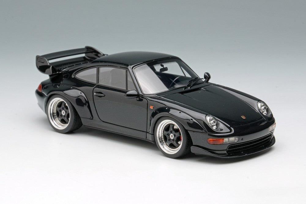Make Up VISION VM114J 1/43 Porsche 911 993 GT2 Street 1996 Black Resin