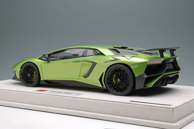 EIDOLON EML005G 1/18 Lamborghini Aventador LP750-4 SV 2015 Verde Ithaca Ltd 50pc