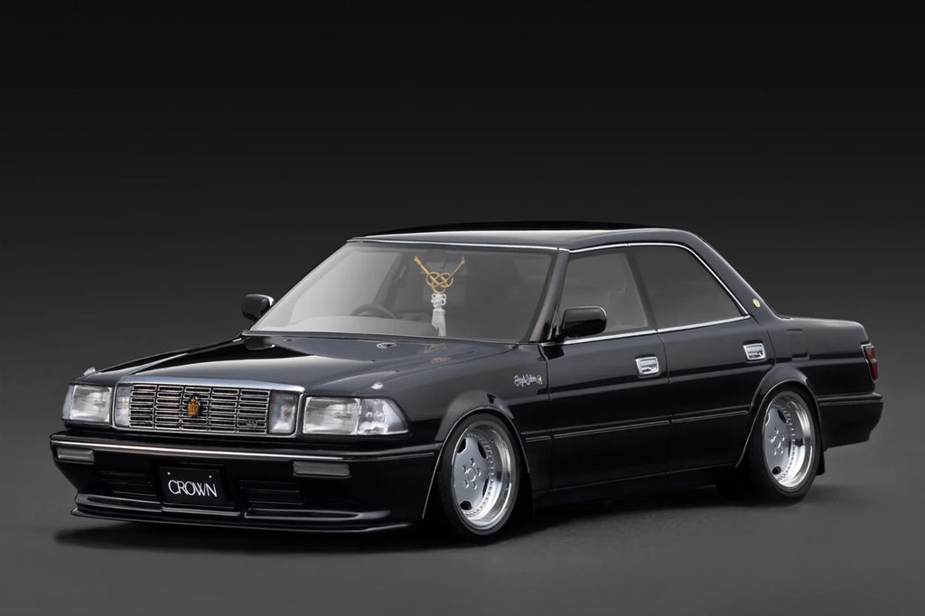Ignition Model IG3737 1/18 Toyota Crown Royal Saloon G 130 Black
