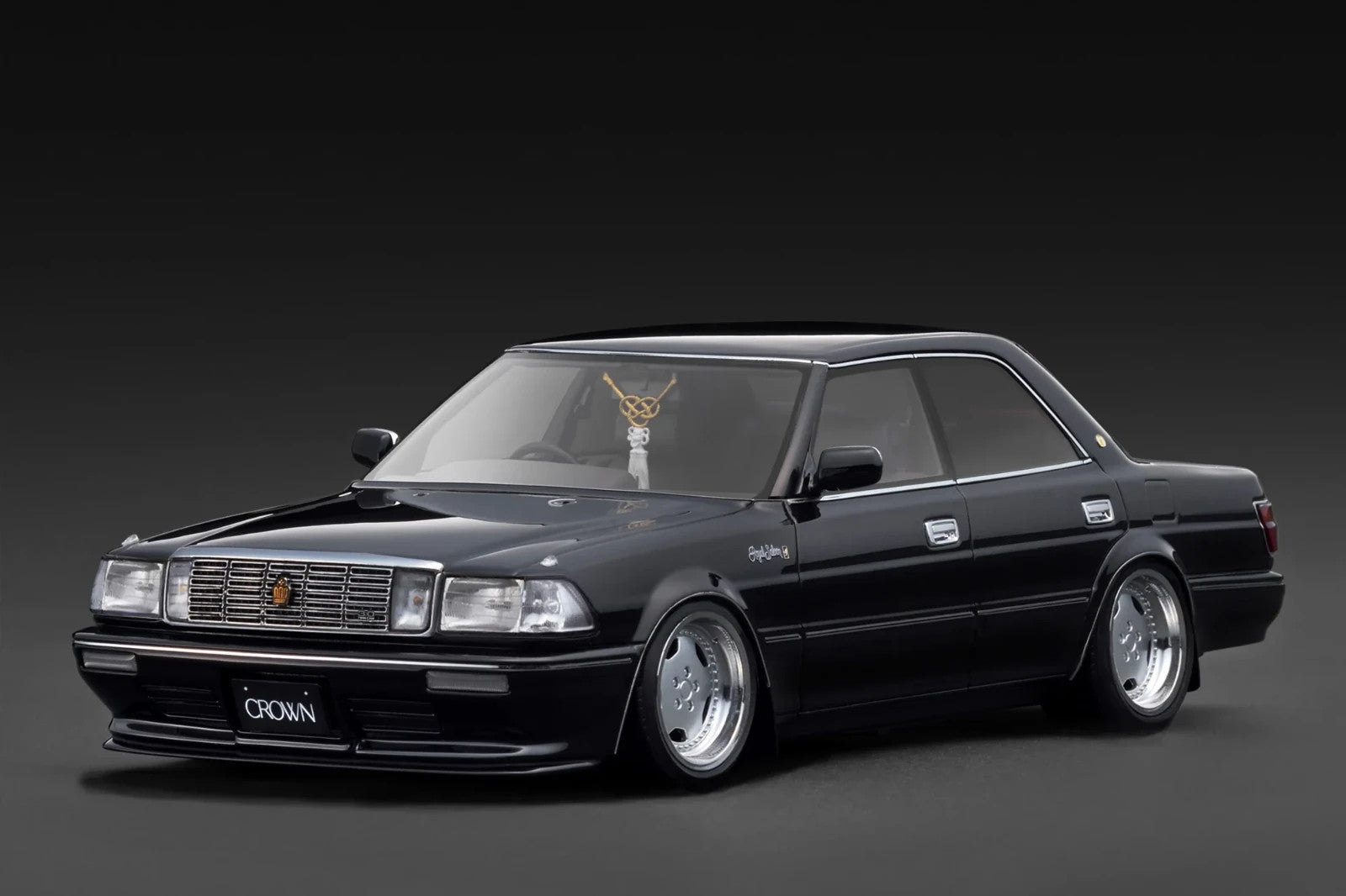 Ignition Model IG3737 1/18 Toyota Crown Royal Saloon G 130 Black