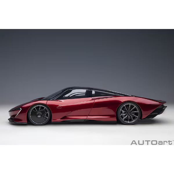 AUTOart 76087 1/18 McLaren Speedtail Metallic Red Die-Cast Model Car