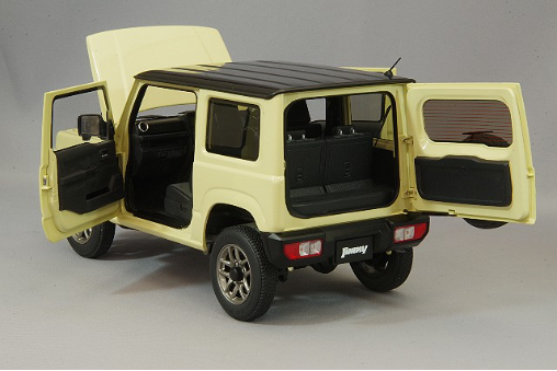 AUTOart Aa78500 1/18 Suzuki Jimny JB64 Ivory/Black Roof Composite
