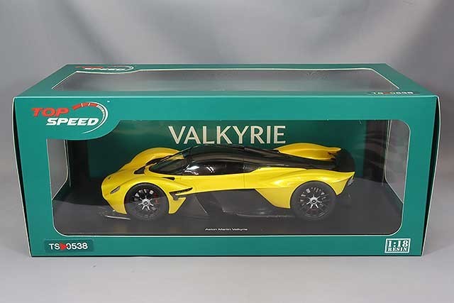 TOP SPEED TS0538 1/18 Aston Martin Valkyrie Sunburst Yellow