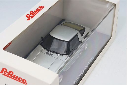 Schuco PRO.R43 SC43U00155 1/43 Mazda Savanna RX-7 1978-85 Silver Resin