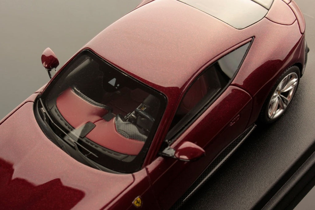 Looksmart LS560H 1/43 Ferrari Amalfi 2025 Rubino Micalizzato Ruby Red Resin