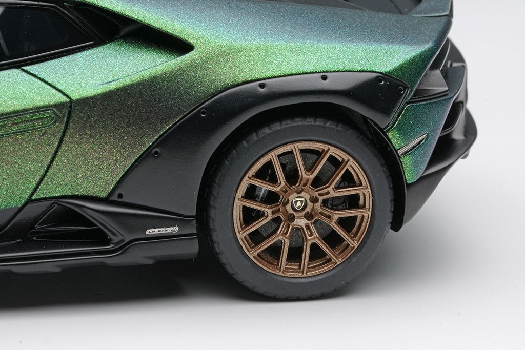 EIDOLON EM738J 1/43 Lamborghini Huracan Sterrato 2024 Verde Agave Resin 50pcs