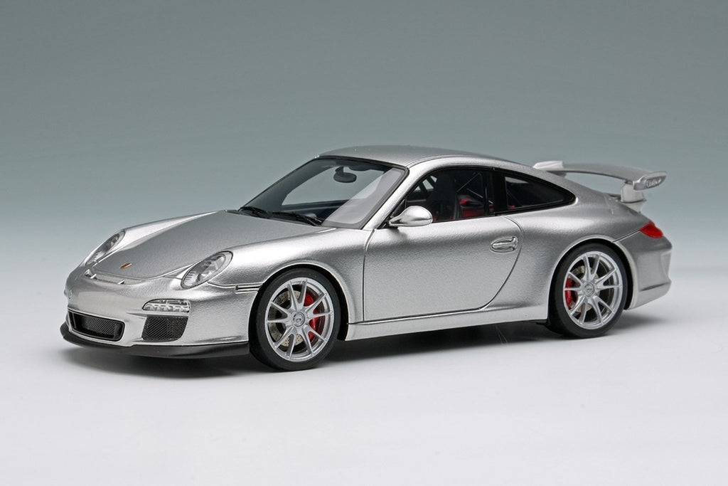 Make Up EIDOLON EM721E 1/43 Porsche 911 997.2 GT3 Club Sport 2010 GT Silver