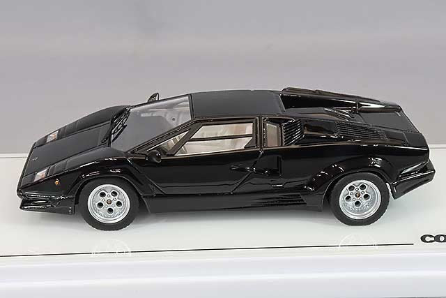 TrueScale TSM430657 1/43 Lamborghini Countach 25th Anniversary 1988 Nero Black