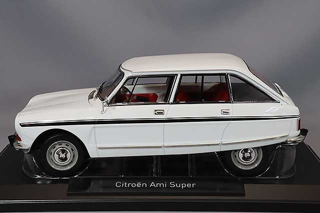 Norev NO181679 1/18 Citroen Ami Super 1974 Meije White Die-cast