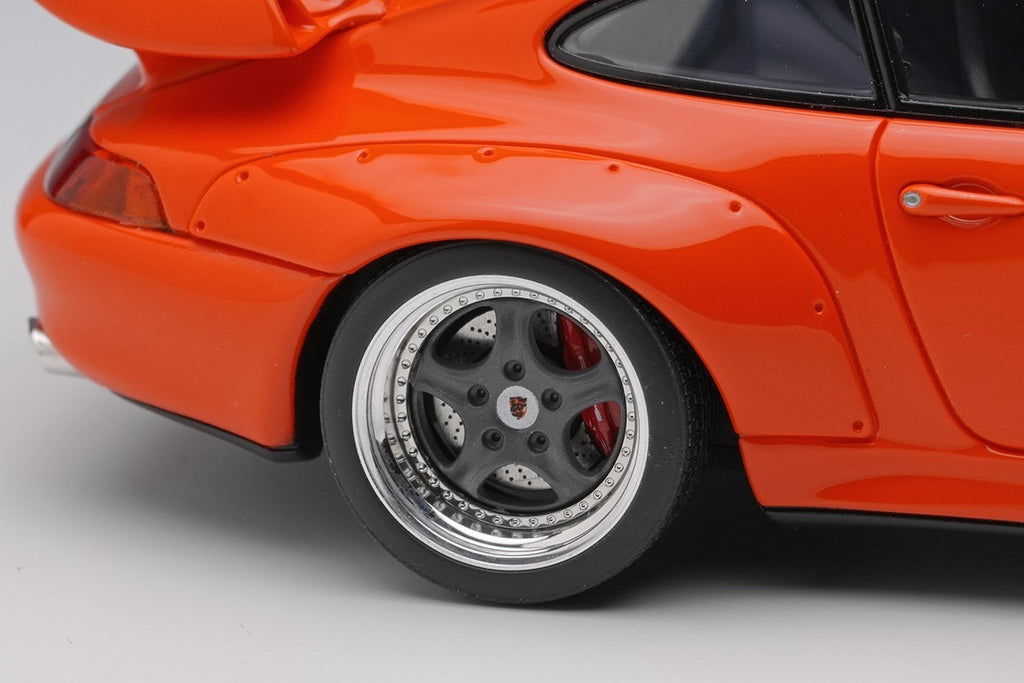 Make Up VISION VM114H 1/43 Porsche 911 (993) GT2 Street 1996 Blood Orange