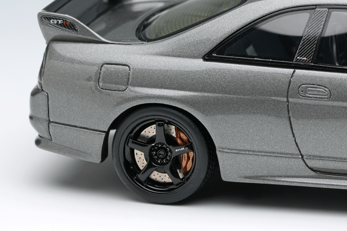 Make Up EIDOLON EM770 1/43 Nissan Skyline GT-R Nismo BCNR33 CRS 2022 Dark Gray