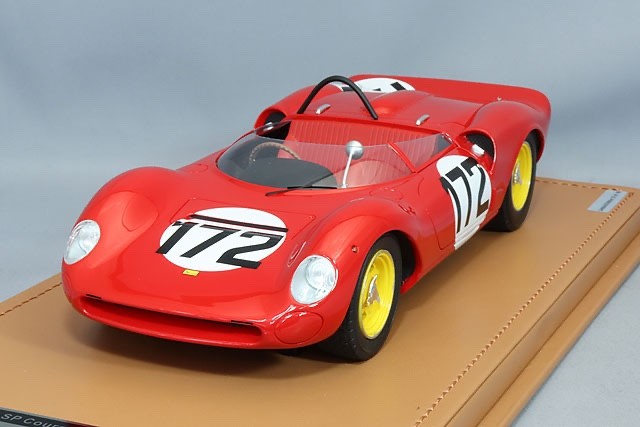 Tecnomodel TM18-234D 1/18 Ferrari Dino 206 SP 1965 Ollon Villars #172 Scarfiotti