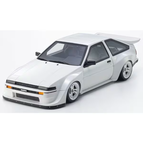 Kyosho KSR18070W 1/18 Toyota Sprinter Trueno AE86 Khyzyl Saleem White