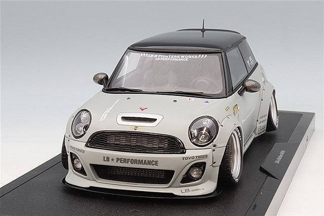 Otto Mobile OTM1212 1/18 LB-WORKS Mini Cooper R56 2015 Grey Resin