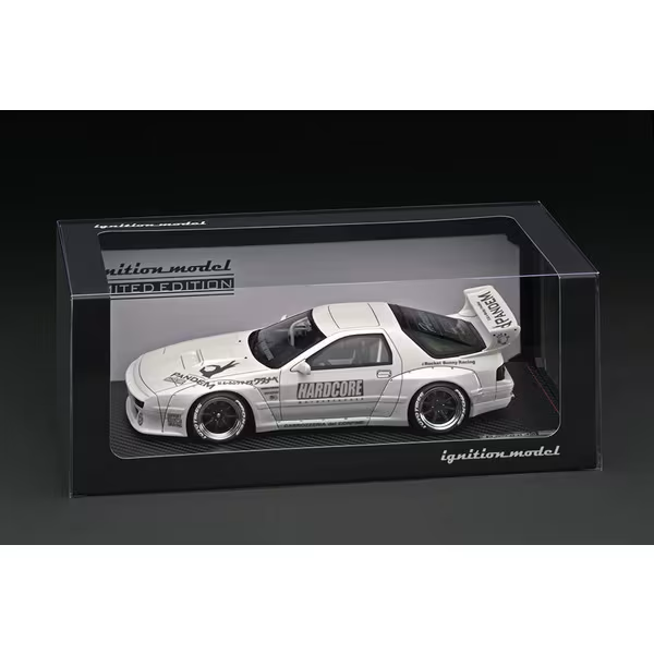 ignition model IG2918 1/18 Mazda Pandem RX-7 RX7 (FC3S) (White) with Engine