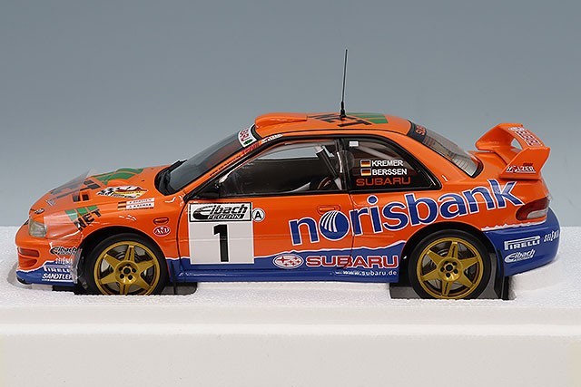 Sun Star SS5782 1/18 Subaru Impreza S5 WRC 1999 Winner Diecast