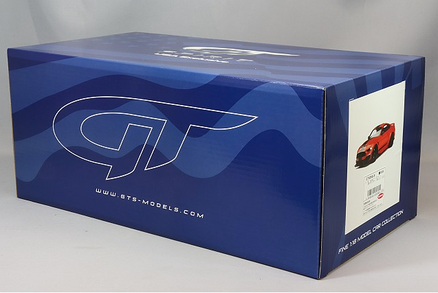 GT Spirit GTS058US 1/18 Shelby Super Snake Coupe Orange Resin Model