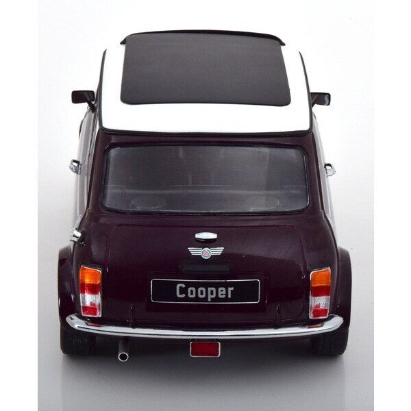 KK Scale KKDC120075L - 1/12 Mini Cooper Sunroof Purple Metallic/White Left-Hand