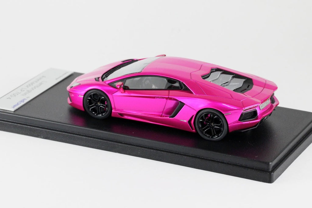 Looksmart LS384G 1/43 Lamborghini Aventador LP700-4 2011 Metallic Pink Ltd 49