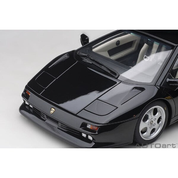 AUTOart 79159 1/18 Lamborghini Diablo SE30 Deep Black Metallic Die-Cast Model