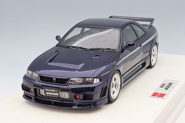 Make Up EIDOLON EML102H 1/18 Nismo 400R 1996 Deep Marine Blue Resin