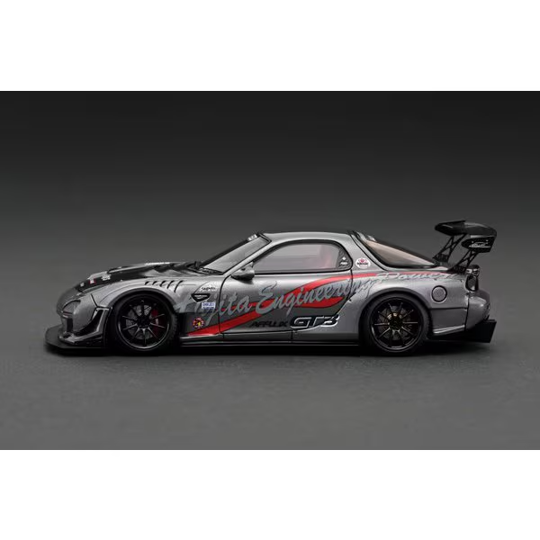 ignition model IG3018 — 1/43 FEED Afflux GT3 (FD3S) Gun Metallic (Resin)