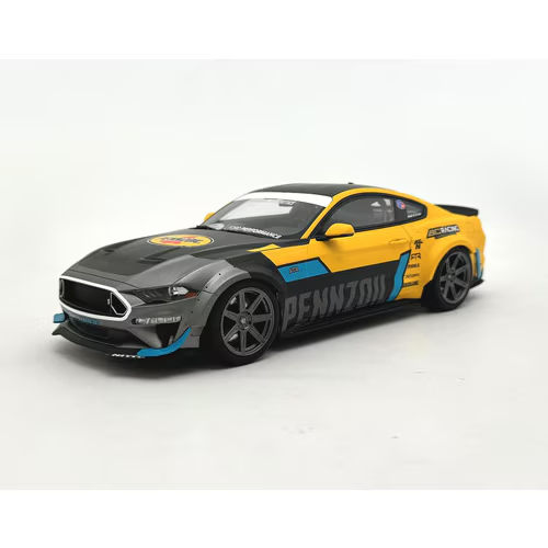 GT Spirit GTS056US 1/18 Ford Mustang RTR Spec 5 Widebody Pennzoil U.S. Exclusive
