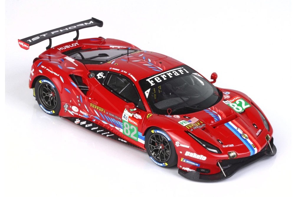 BBR BBRC254 1/43 Ferrari 488 GTE EVO #82 Risi Competizione Le Mans 2020 Ltd 99