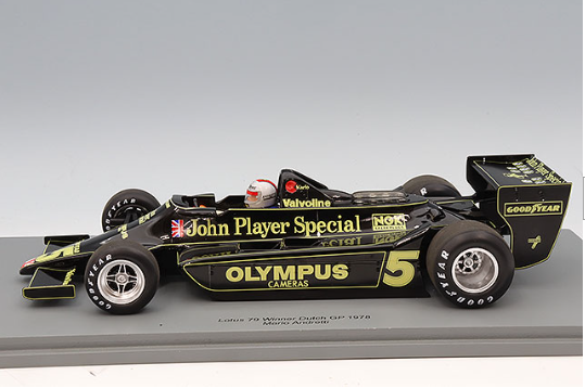 Spark S18S444 1/18 Lotus 79 Dutch GP Winner 1978 #5 Multi Color Resin