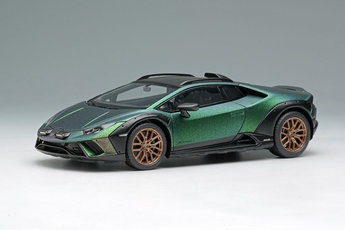 EIDOLON EM738J 1/43 Lamborghini Huracan Sterrato 2024 Verde Agave Resin 50pcs