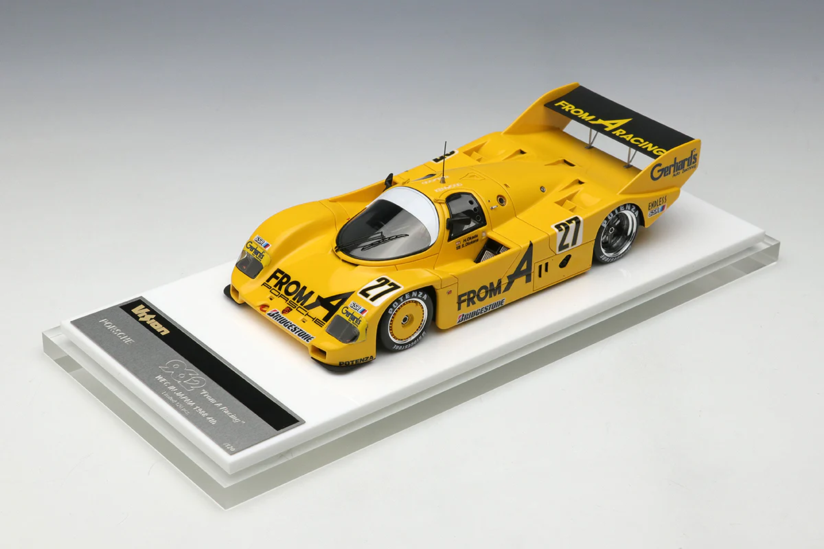 Make Up VISION VM315 1/43 Porsche 962C “FROM A” WEC in Japan 1988 No. 27