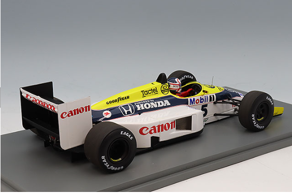 Spark S18S738 1/18 Williams FW11 British GP Winner 1986 #5 Multi Resin
