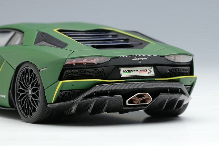 EIDOLON EM597D 1/43 Lamborghini Aventador S Japan Limited 2021 Verde Turbine