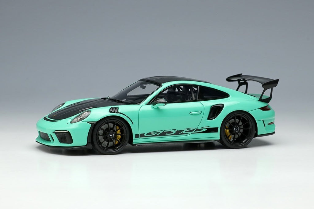 EIDOLON EM574I 1/43 Porsche 911 991.2 GT3 RS Weissach Package 2018 Mint Green