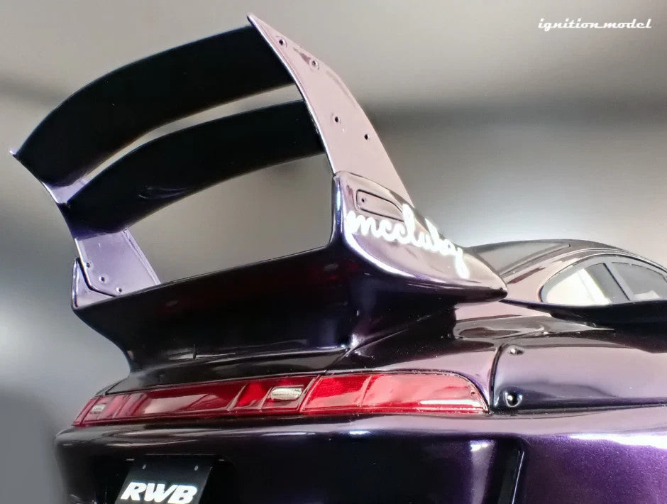 Ignition Model IG3739 1/18 RWB Porsche 993 Purple Metallic Resin