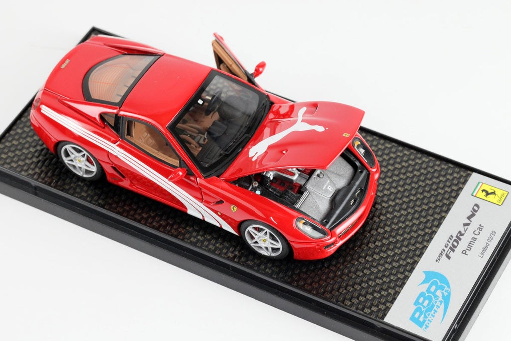 BBR BBRC047A 1/43 Ferrari 599GTB Fiorano Puma Edition 2010 Red Resin Ltd 39pcs