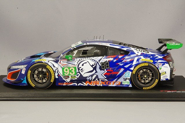 TOP SPEED TS0271 1/18 Acura NSX GT3 2017 Watkins Glen Winner