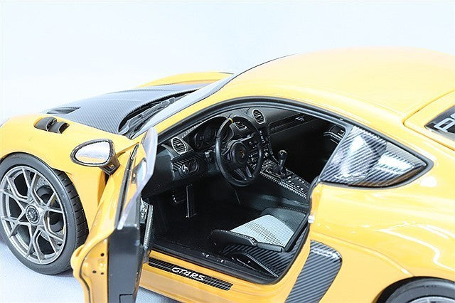 Norev NO187252 1/18 Porsche Cayman GT4 RS 2023 Yellow Die-cast