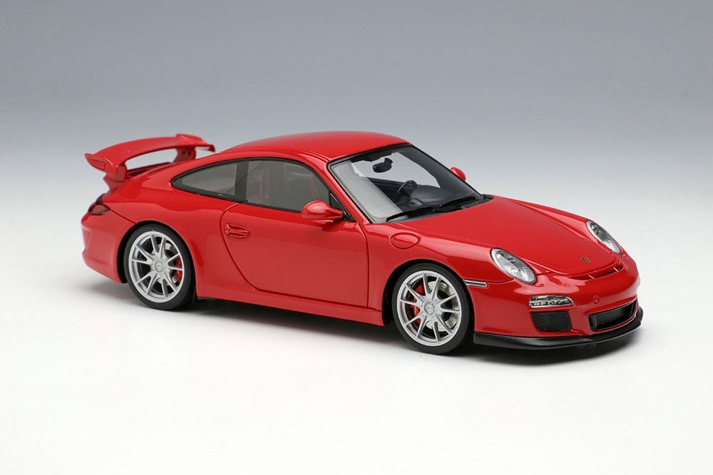 Make Up EIDOLON EM602A 1/43 Porsche 911 997.2 GT3 2010 Guards Red Resin Model