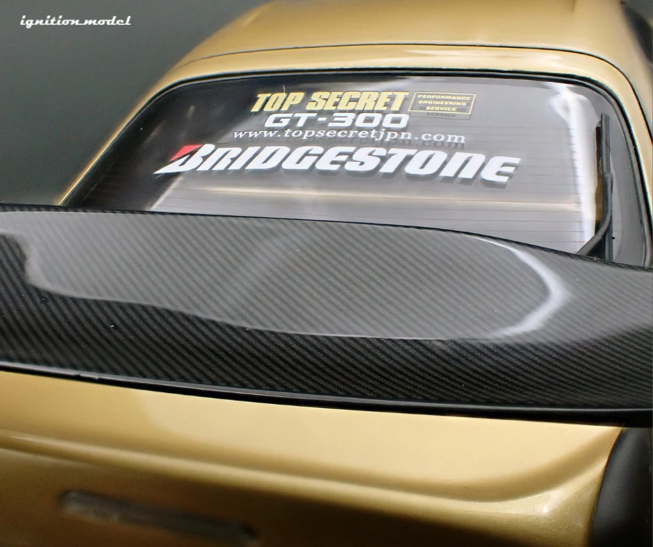 Ignition Model IG3743 1/18 Top Secret GT300 Supra A80 Gold