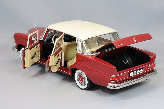 Norev NO183706 1/18 Mercedes-Benz 200 1966 Red Die-cast