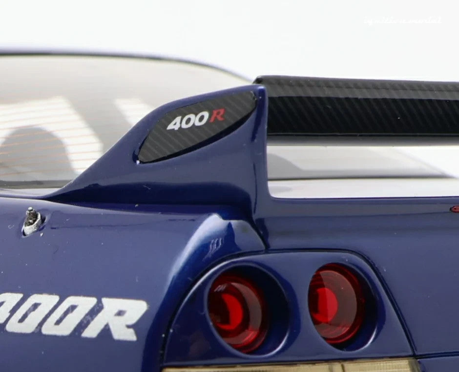 Ignition Model IG3655 1/18 Nissan NISMO 400R R33 Deep Marine Blue Resin