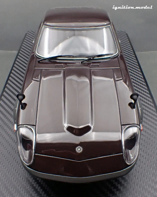 Ignition Model IG3721 1/18 Nissan Fairlady 240ZG HS30 Maroon Resin