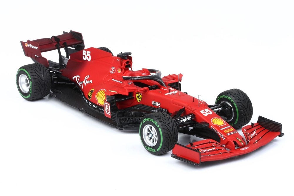 BBR BBRC260BRAIN 1/43 Ferrari SF21 Emilia Romagna 2021 Sainz Rain Ltd 240pcs