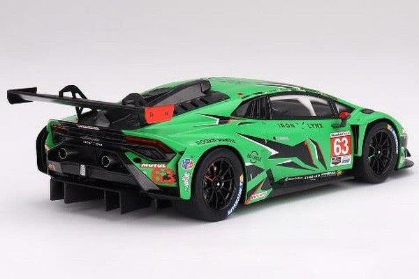 Top Speed TS0534 1/18 Lamborghini Huracan GT3 EVO2 2023 Daytona 24H#63 Iron Lynx