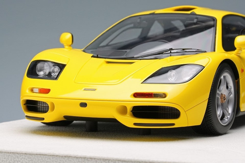 EIDOLON EML073E 1/18 McLaren F1 Road Car 1994 Titanium Yellow Resin Model