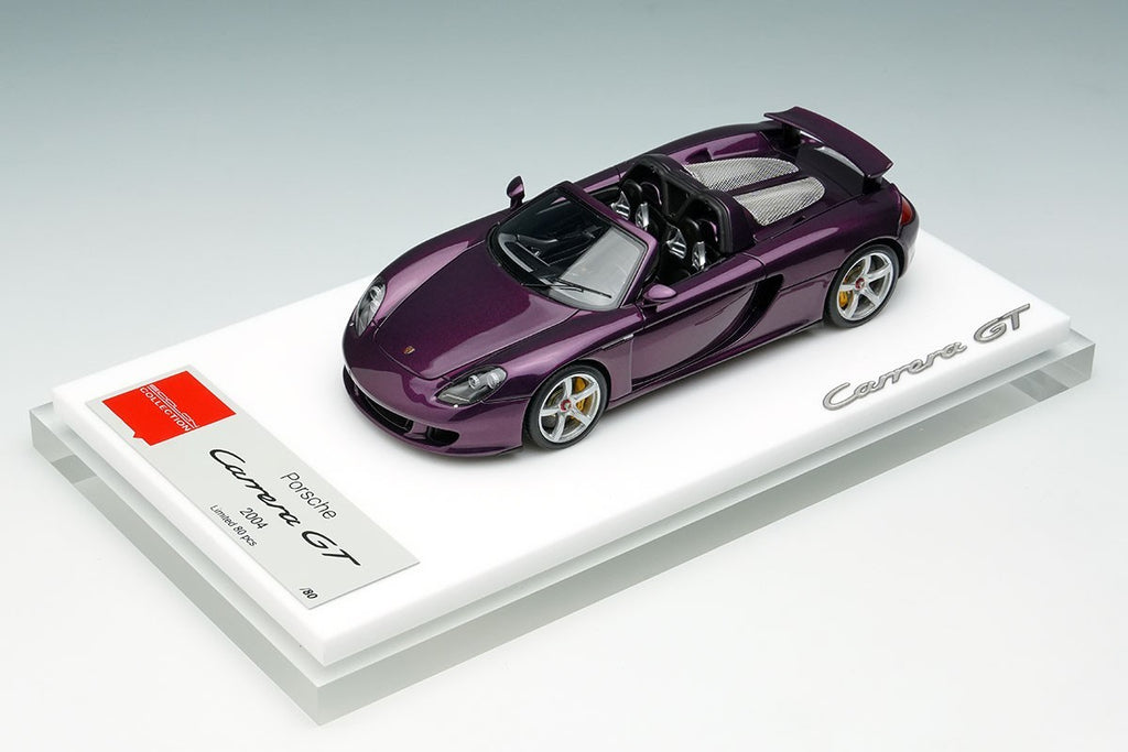 EIDOLON EM567F 1/43 Porsche Carrera GT 2004 Viola Resin Limited 80pcs